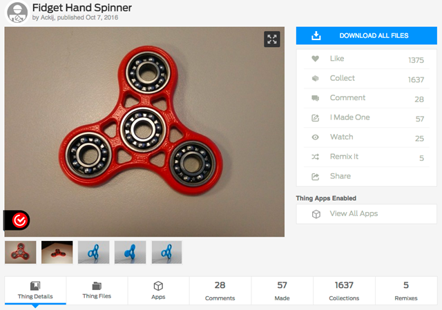 Fidget_Hand_Spinner_by_Ackij_-_Thingiverse